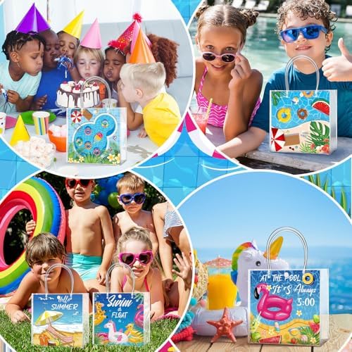 24 Pcs Summer Party Favor Bags with Handle