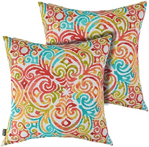 FUNHOME Outdoor Indoor Throw Pillows Set of 2