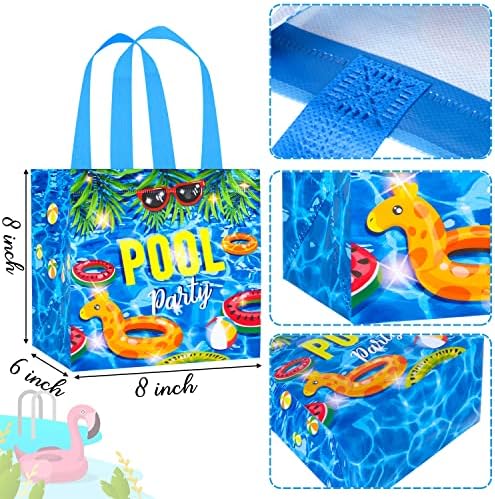 12Pcs Summer Beach Gift Bags with Handles