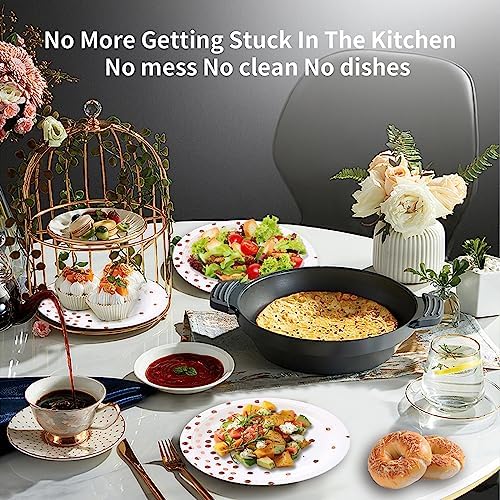 Rose Gold Paper Plates and Napkins Set - Serve 25