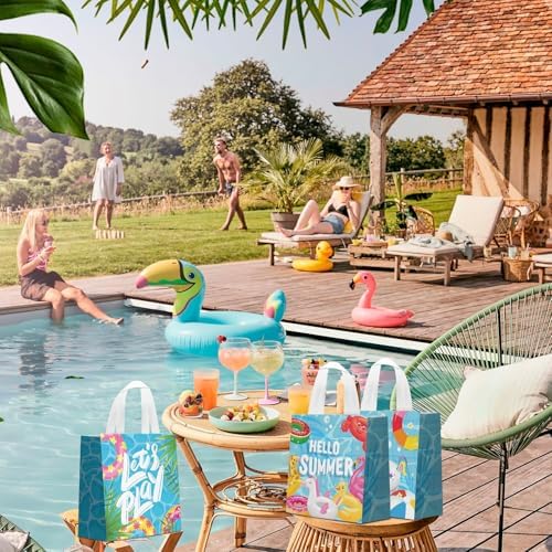 KERINGO 24 Piece Summer Beach Gift Bags with Handles