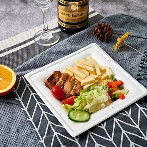 ECOLipak 150 Piece 8 Inch Compostable Plates