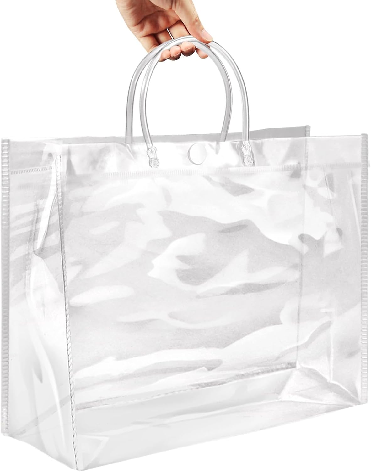 BadenBach Extra Large Clear Gift Bags with Handles