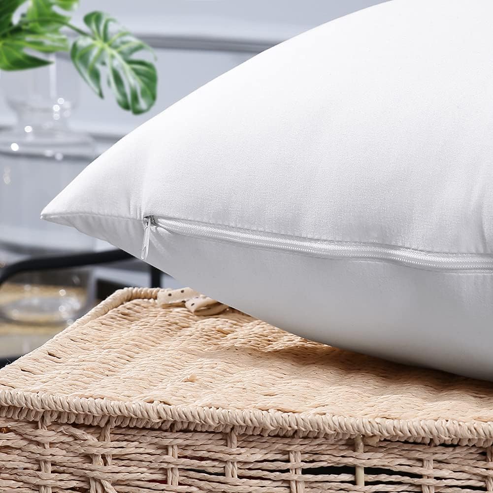 OTOSTAR Waterproof Throw Pillow Inserts Set of 4