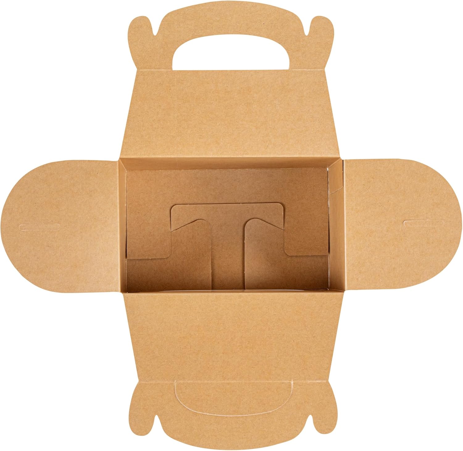 Restaurantware Bio Tek Gable Boxes 6x35x35 Inch Clear PET Window Gift Boxes