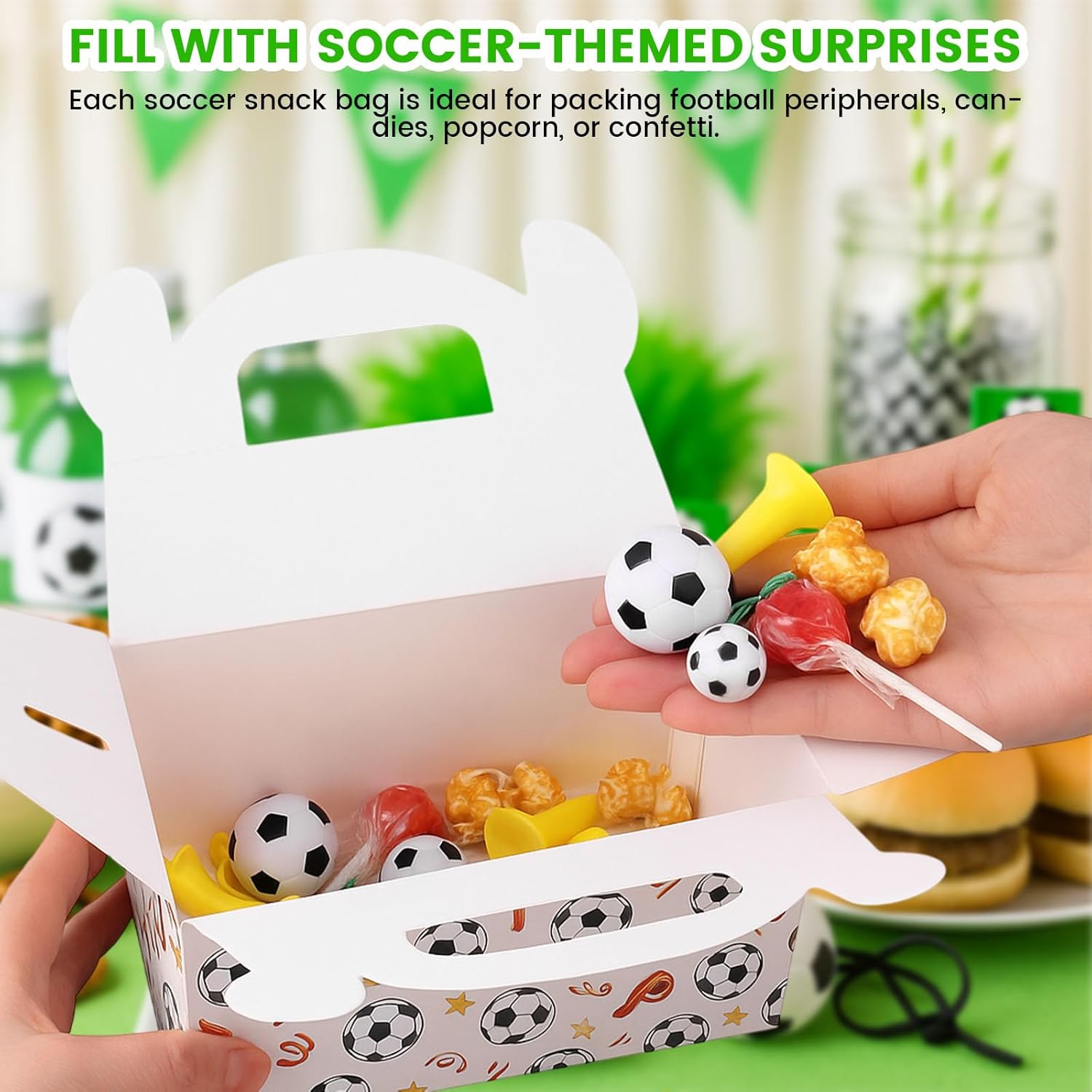 VGOODALL Soccer Goodie Bags 16PCS Set