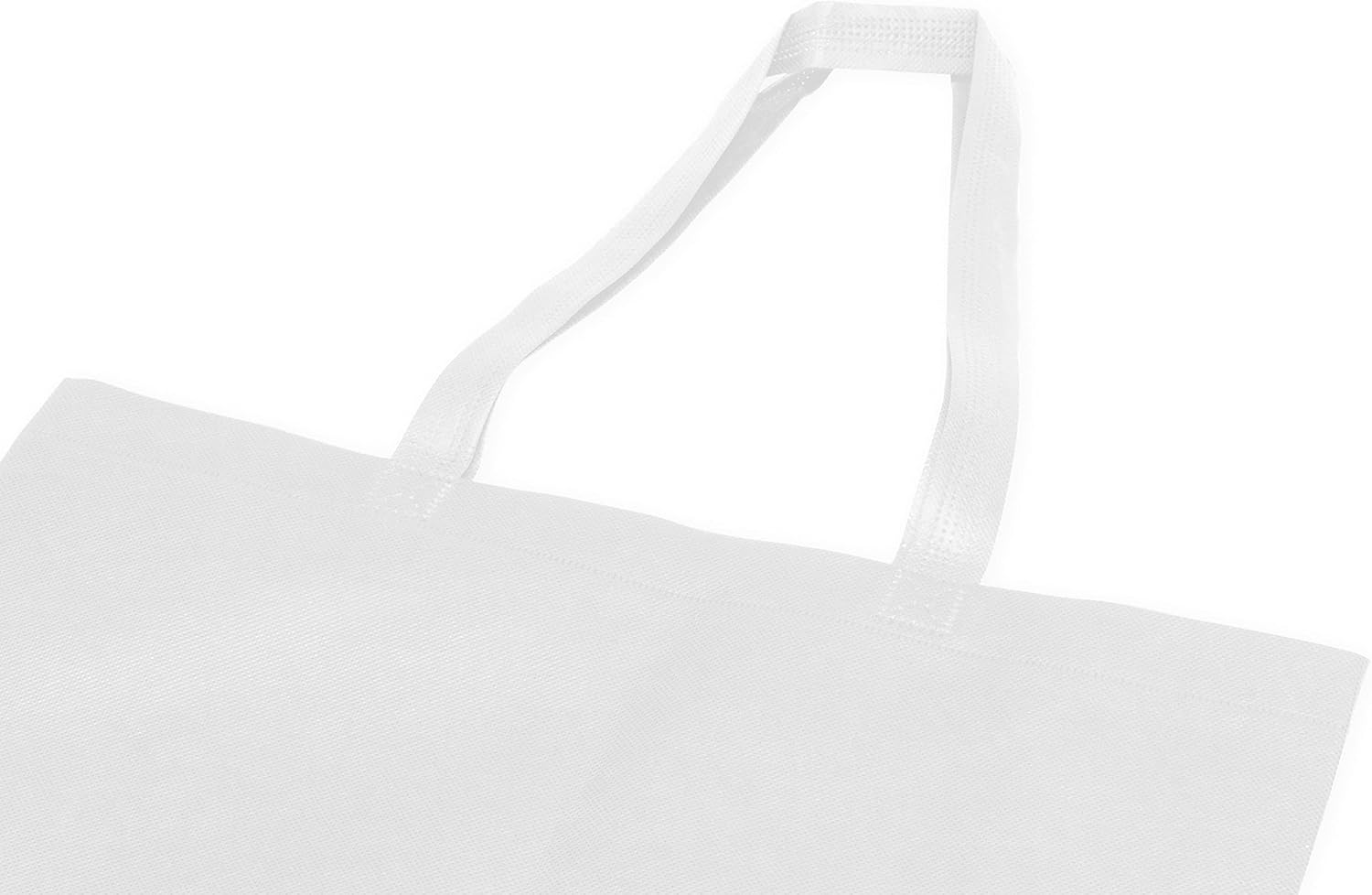 Zenpac White Gift Bags with Handles 12 Pack
