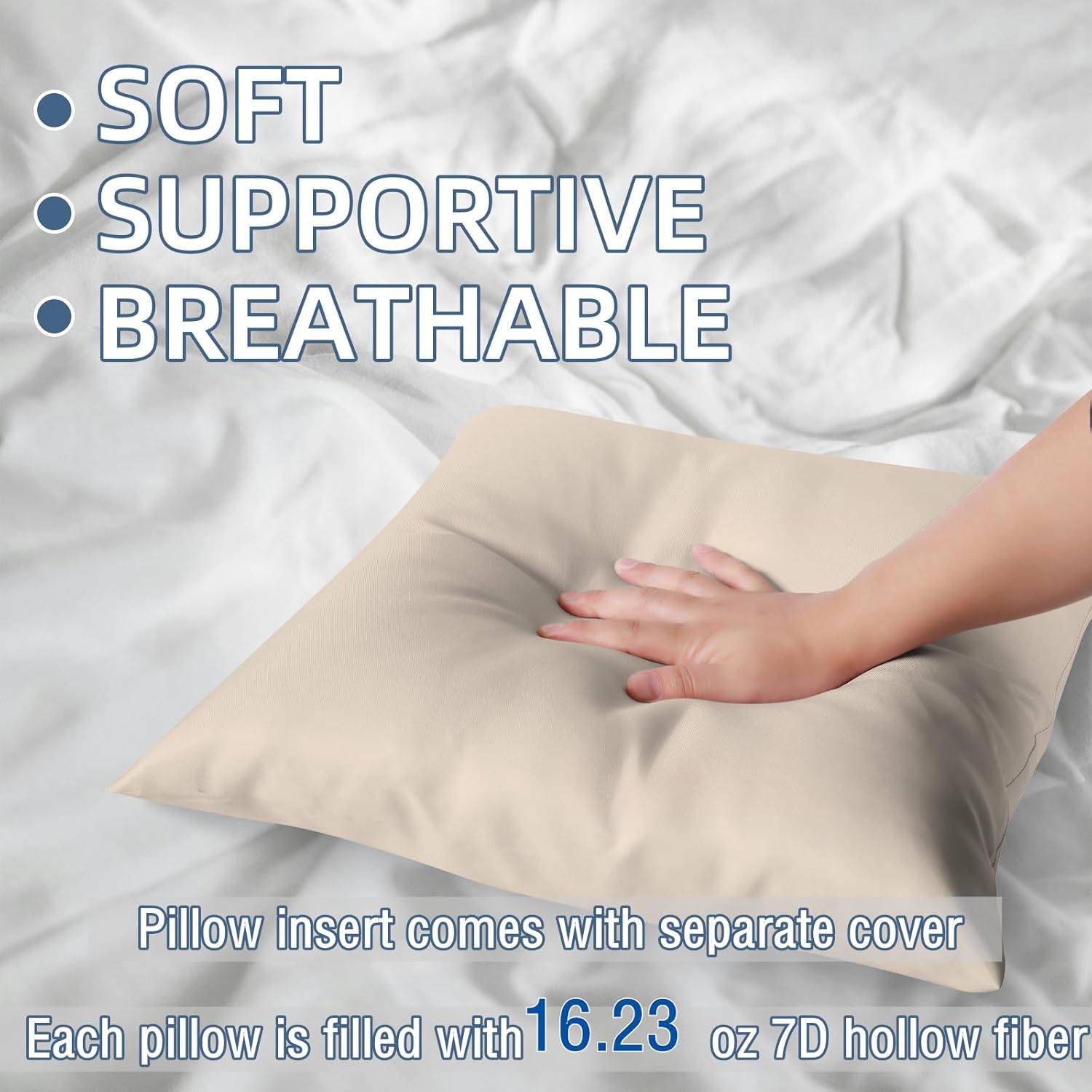 18x18 Inch Waterproof Throw Pillows Set of 3