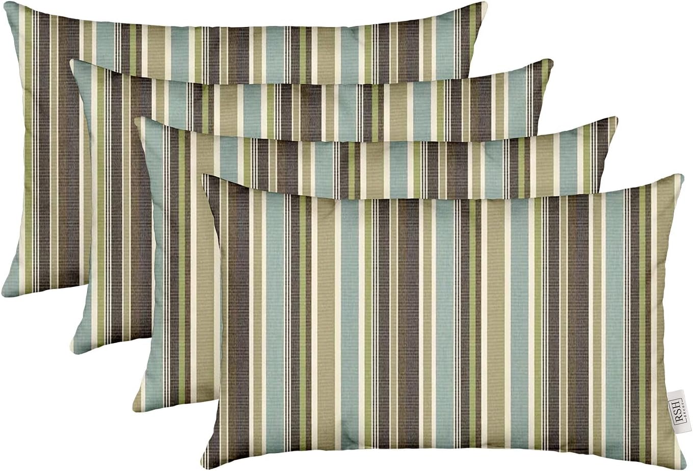 RSH Decor Sunbrella Lumbar Pillows Set of 4