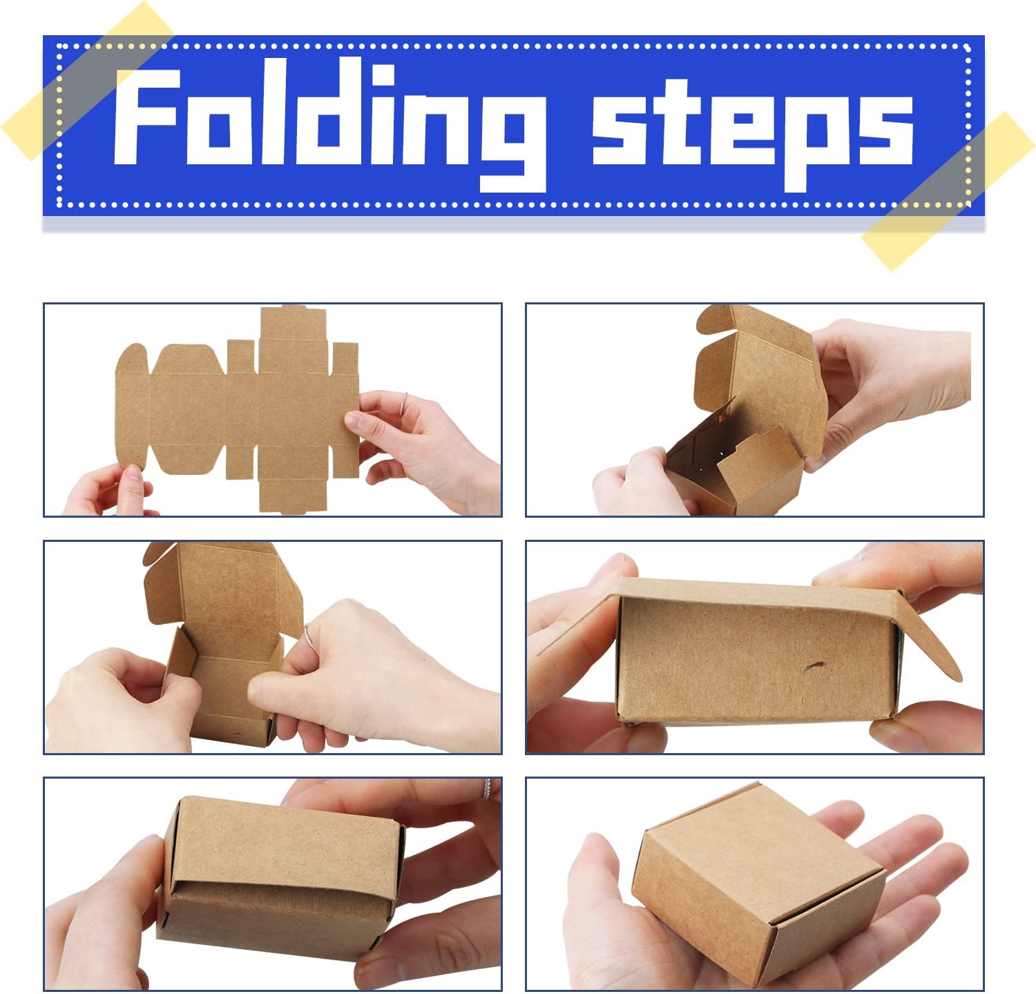 BadenBach 100 PCS Mini Gift Boxes for Crafts