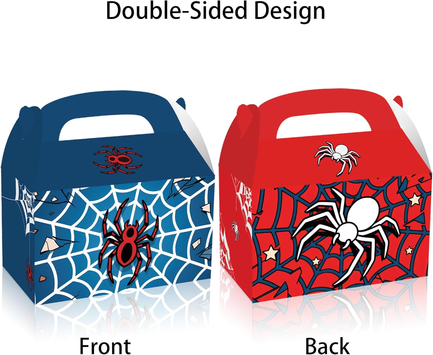 FLOLUVZ 16 Piece Spider Themed Gift Boxes