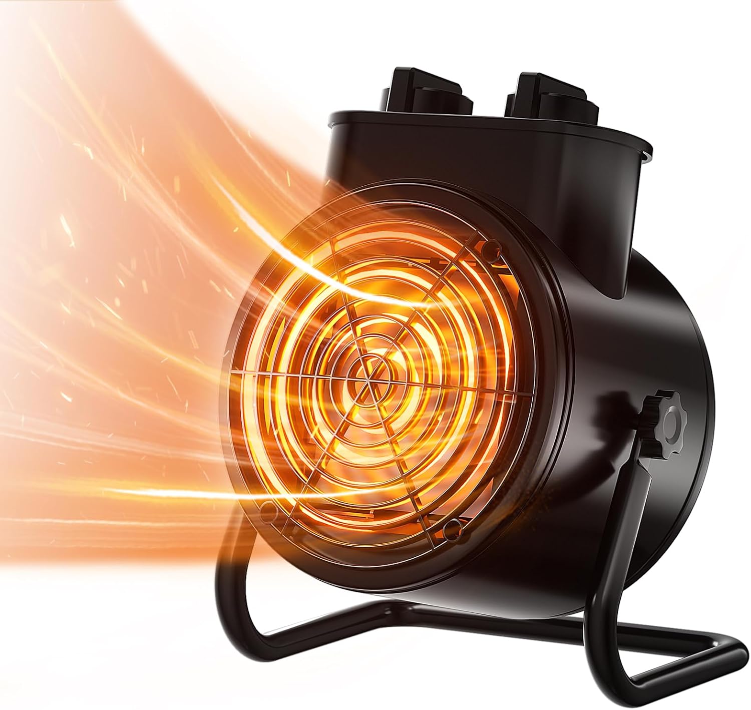 VCJ Portable Space Heater with 3 Modes and Thermostat