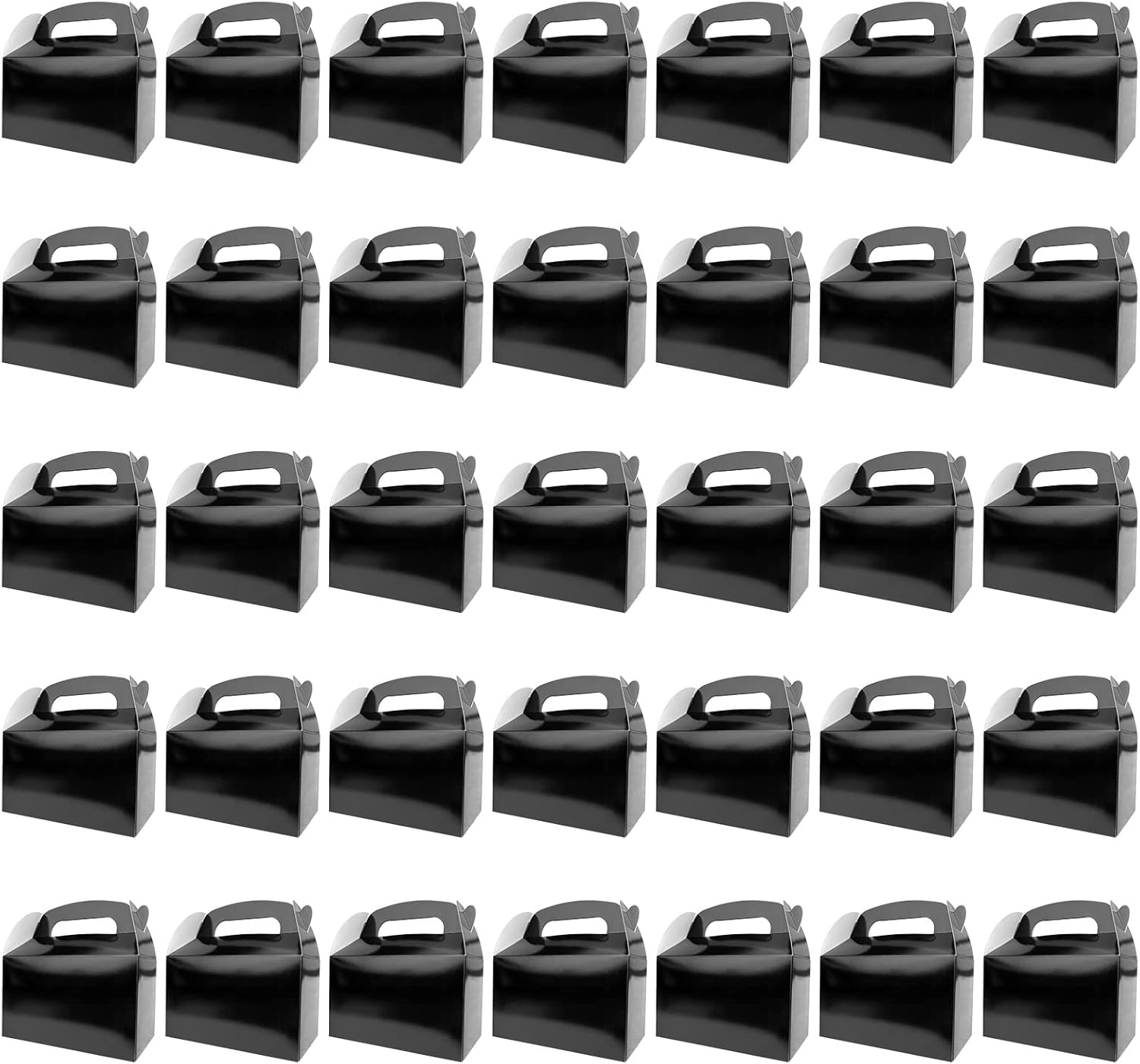 HKLMRO 35 Pc Black Candy Treat Boxes for Party