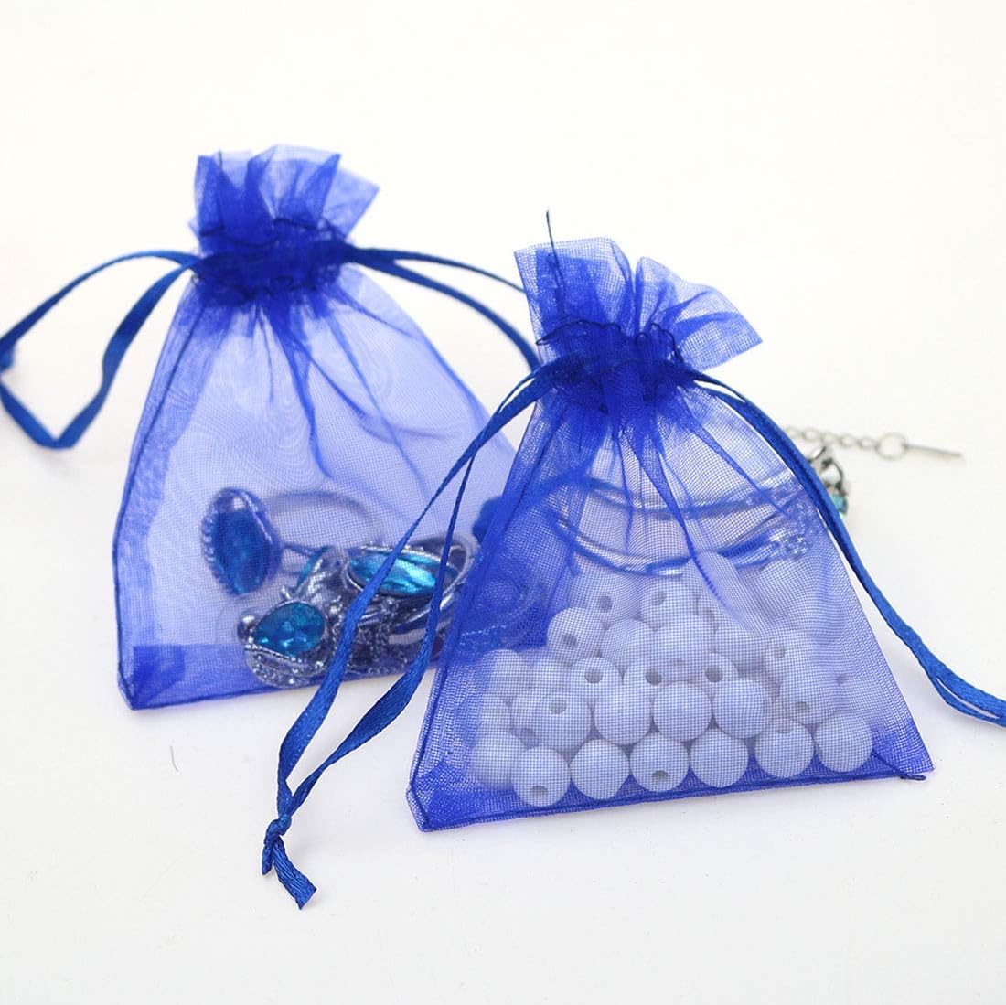 Pack of 50 Royal Blue 4x6 Inch Gift Wrap Bags
