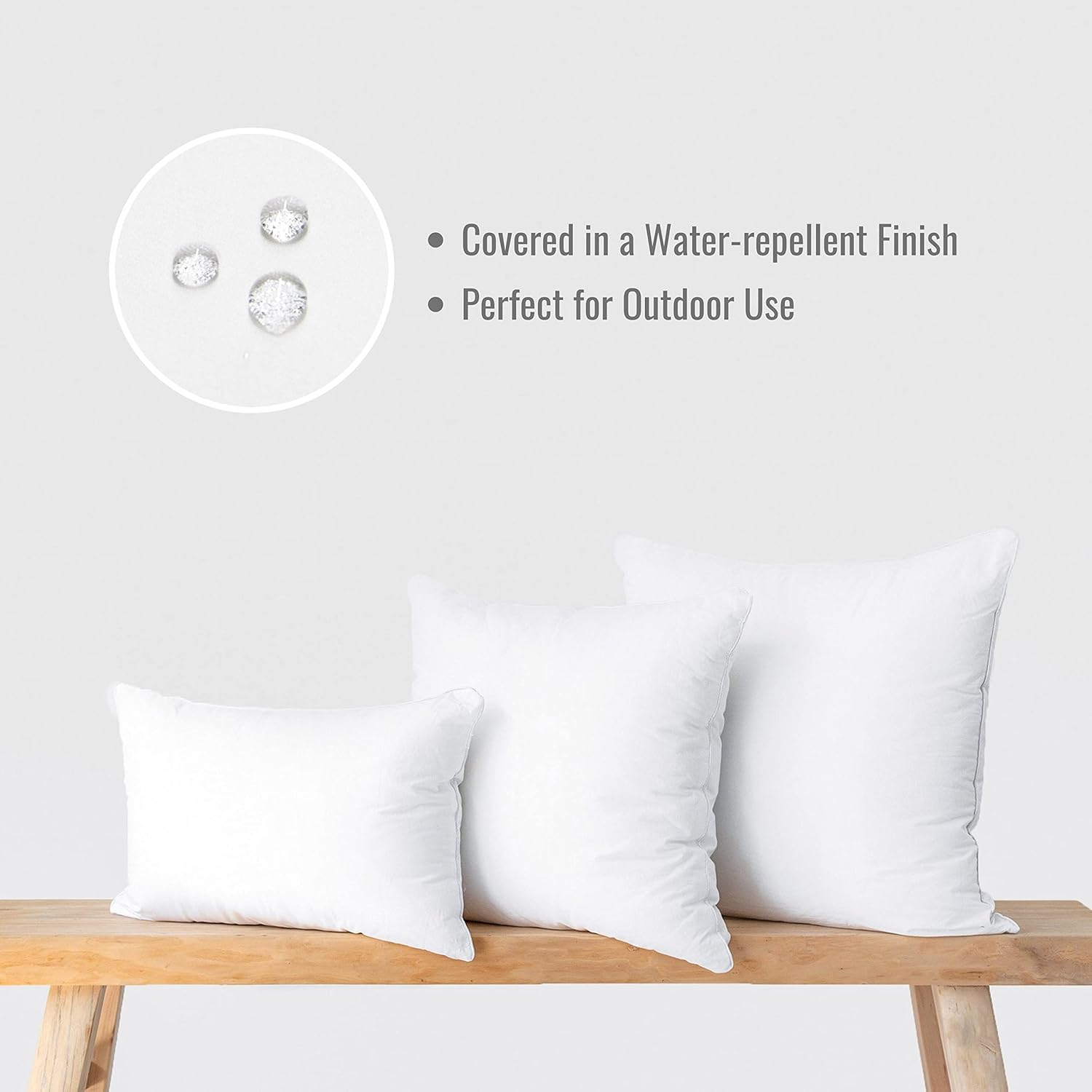 Hofdeco Premium Throw Pillow Insert 20x20
