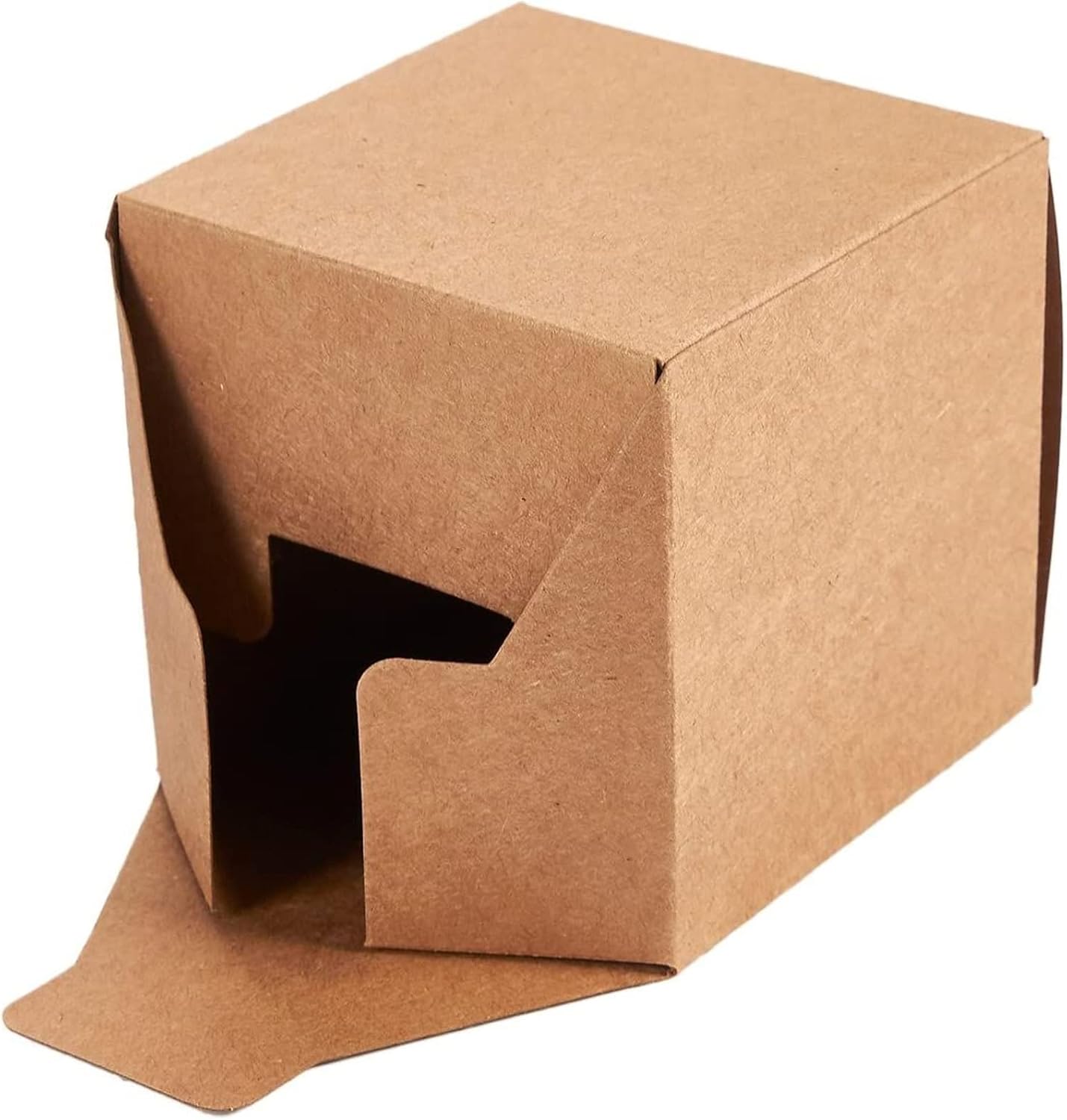 Juvale 100 Pack Brown 3x3x3 Inch Gift Boxes with Lids