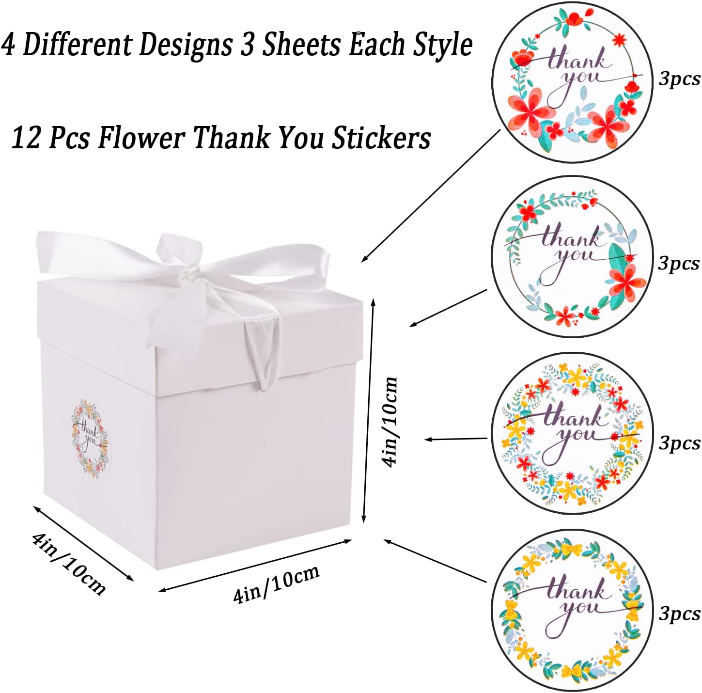 Elephant Package 12 Pack Small Gift Boxes with Lids