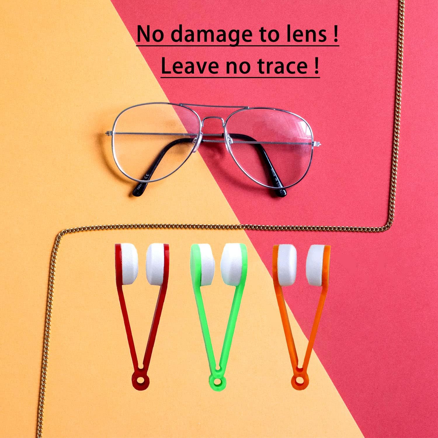10 Pcs Mini Sun Glasses Cleaning Clip