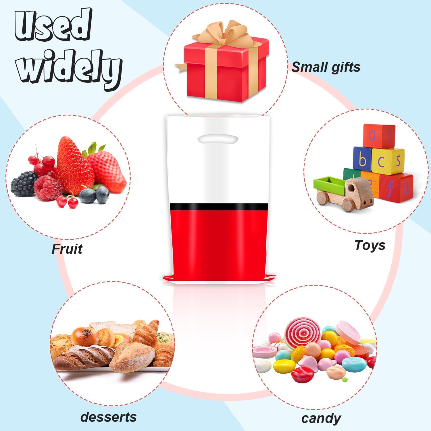 Omto 30Pcs Cartoon Animation Party Gift Bags