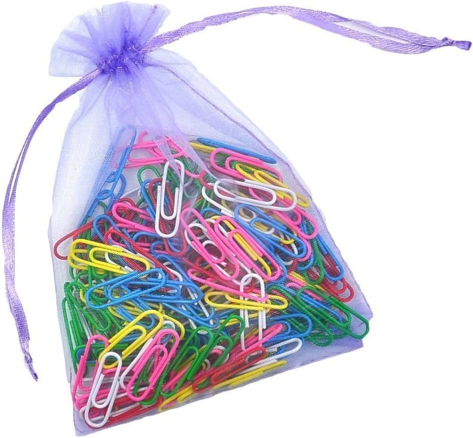 Wudygirl 100pcs Lilac Organza Gift Bags