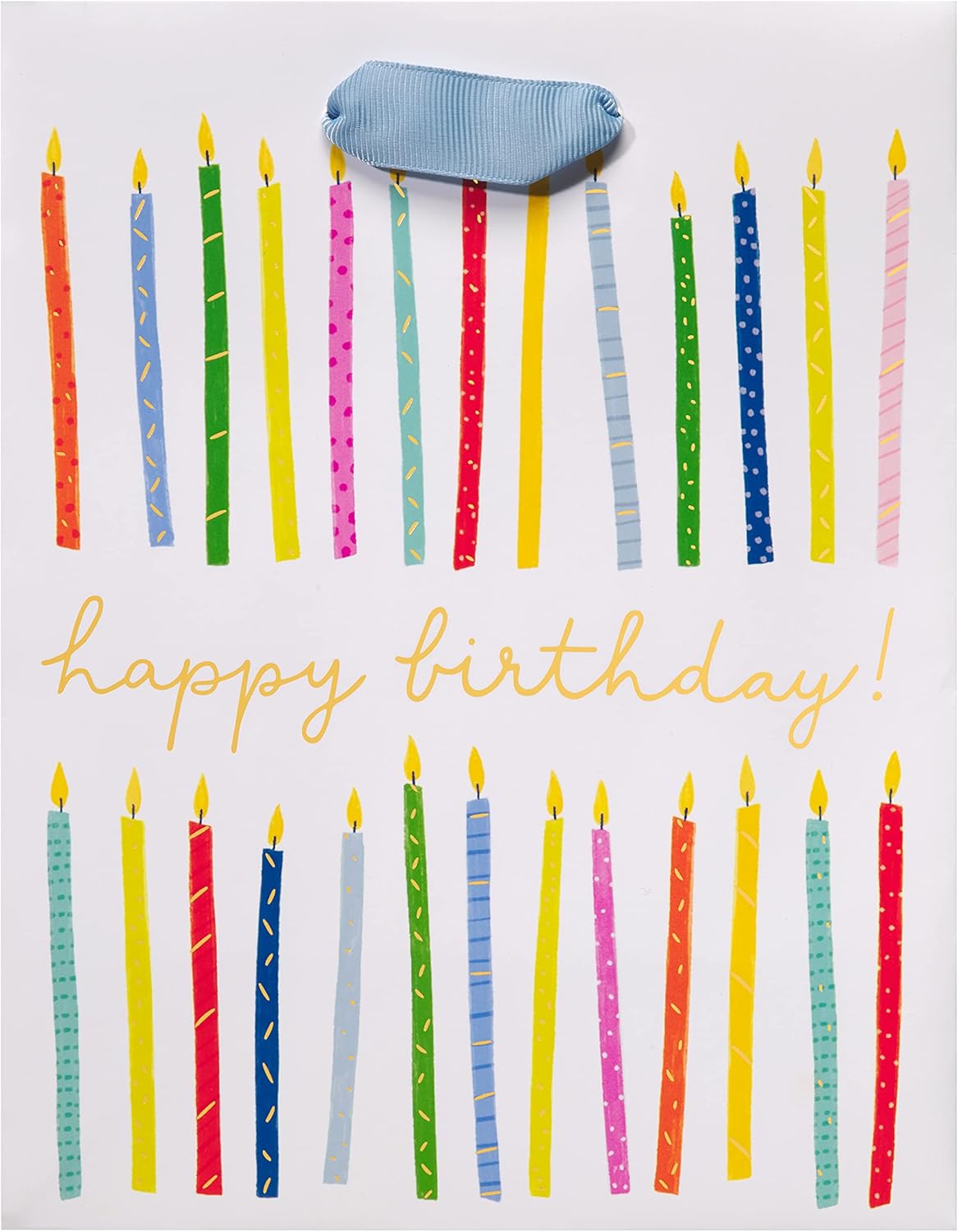 Papyrus 9 Inch Birthday Gift Bag with Candles