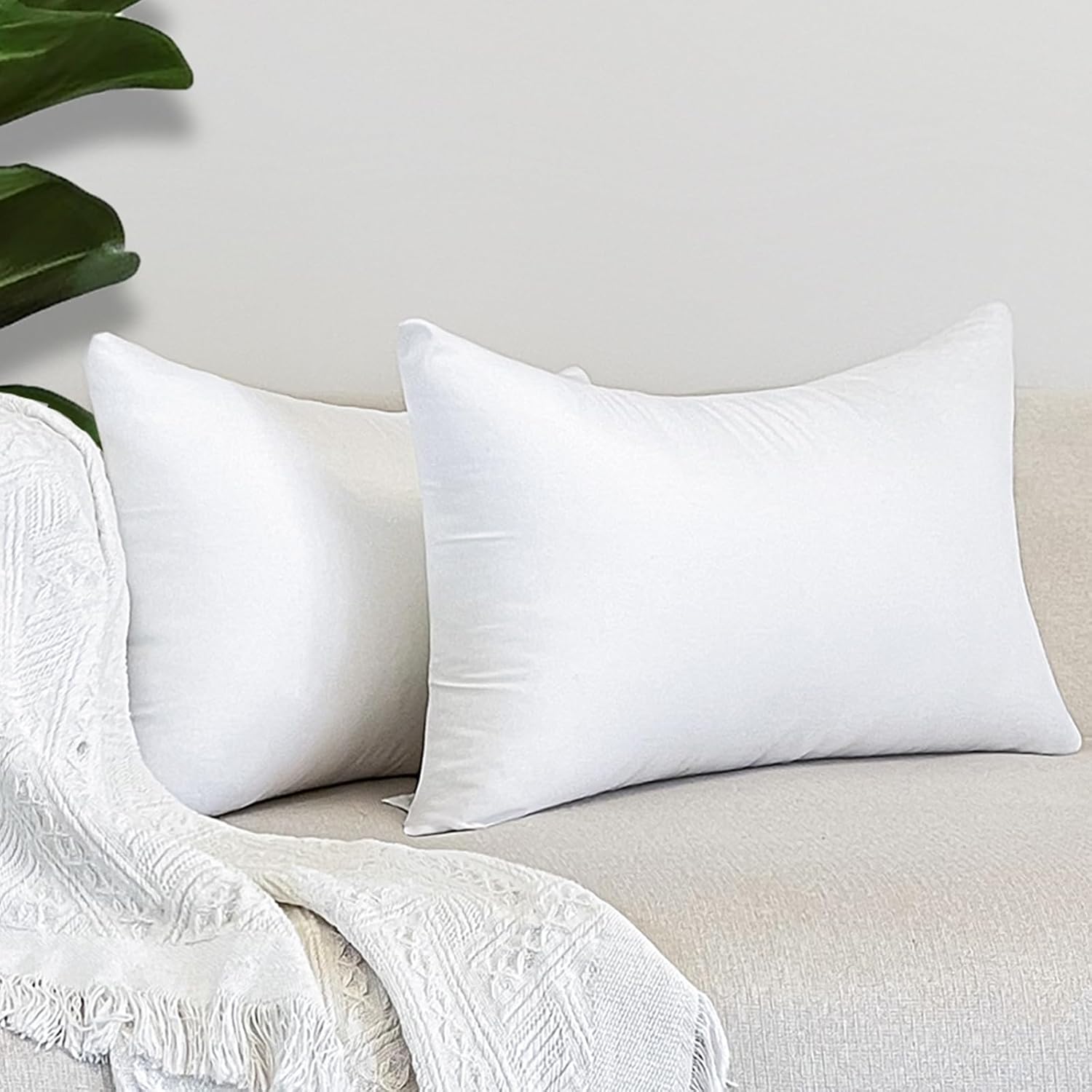 12x20 Inch Outdoor Pillow Inserts Pack of 2