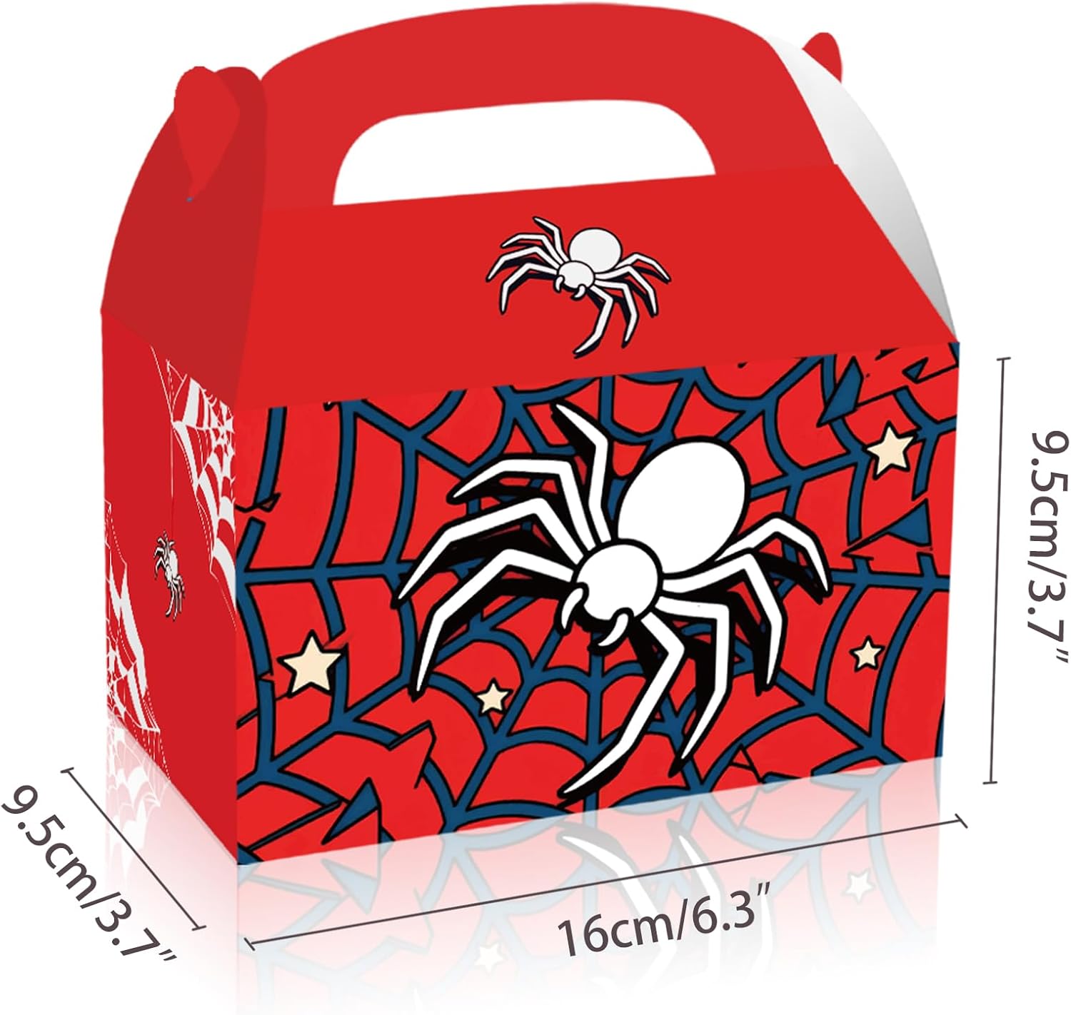 FLOLUVZ 16 Piece Spider Themed Gift Boxes
