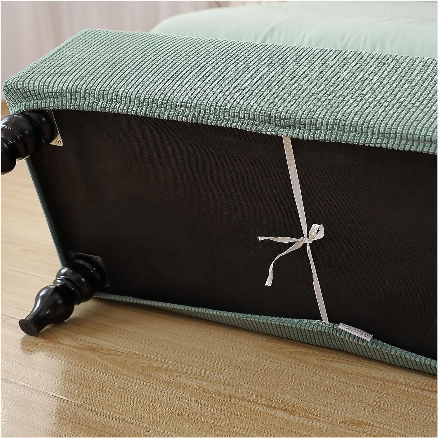 CAMZ Stretchable Ottoman Cover for Storage Bench