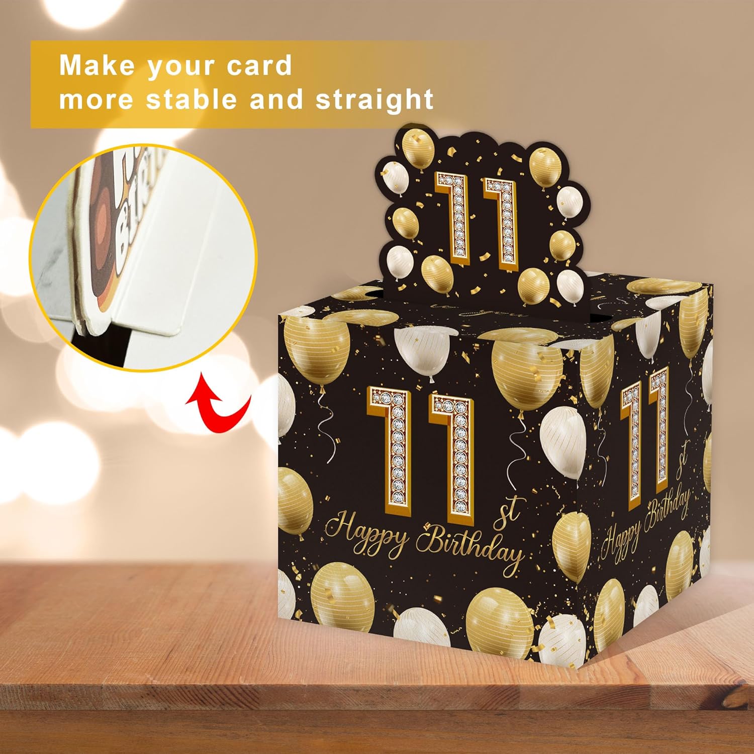 Azbuk Surprise Gift Box 11th Birthday Money Bags