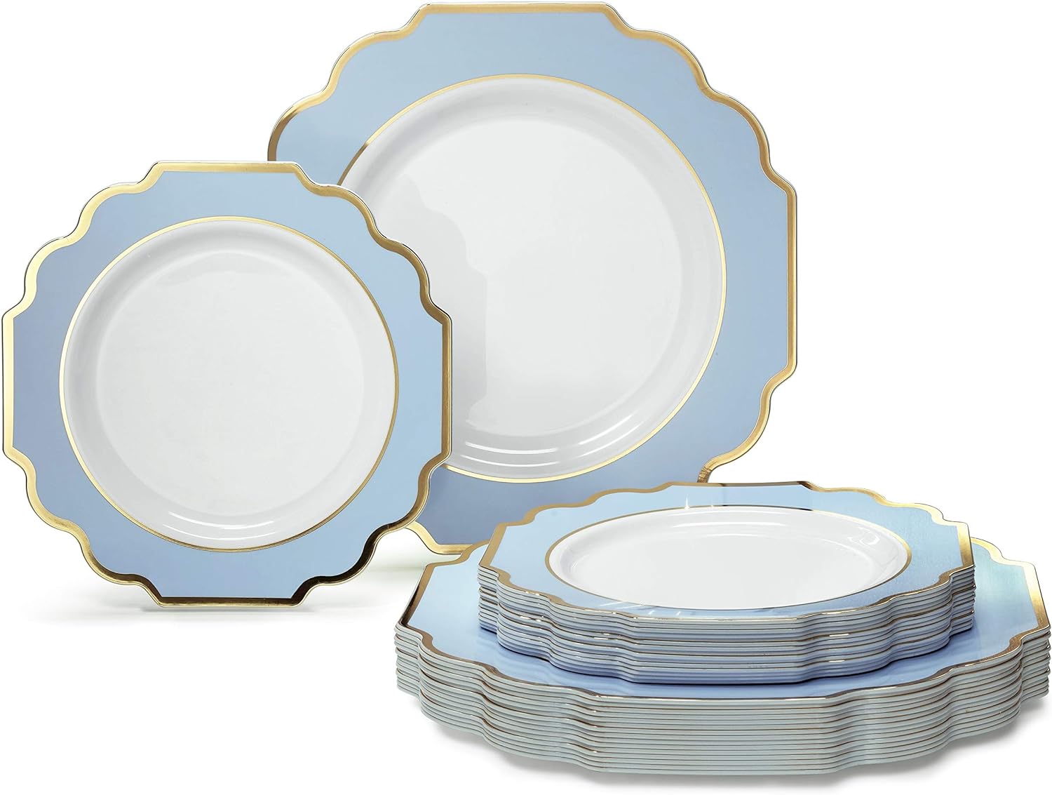 OCCASIONS FINEST 50 Plate Set Wedding Party