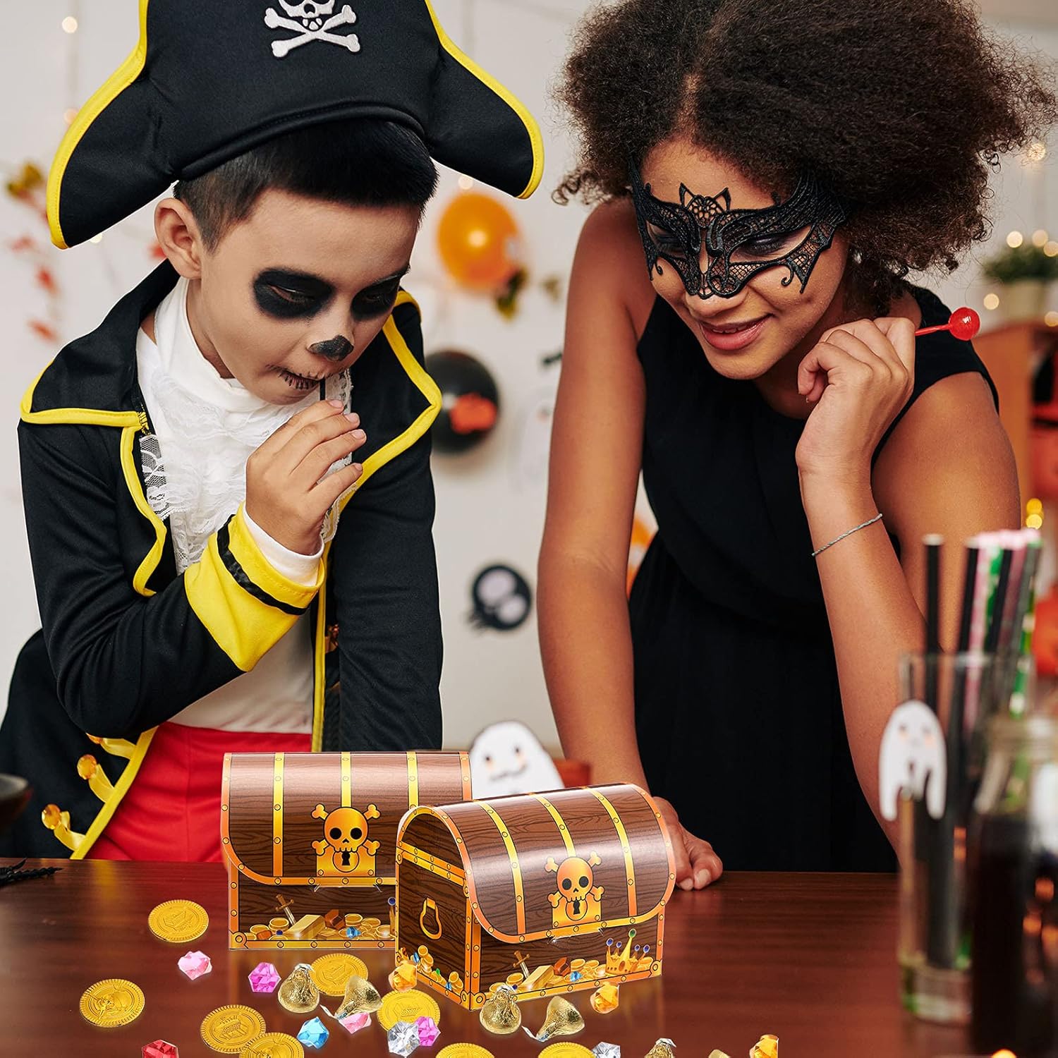 Chinco Pirate Treasure Chest Gift Boxes 24 Pcs