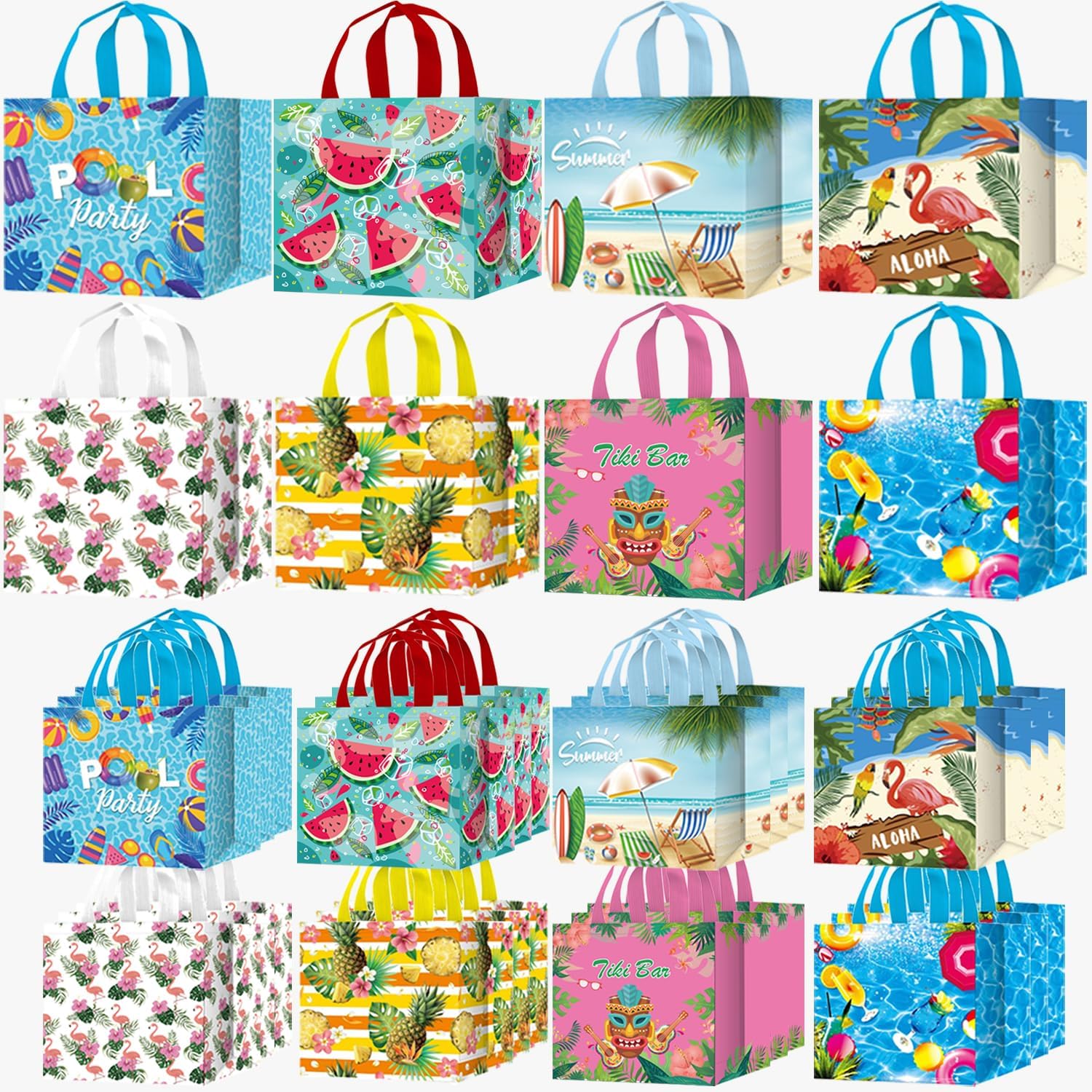 LECONCES Hawaii Summer Party Gift Bags 24Pcs
