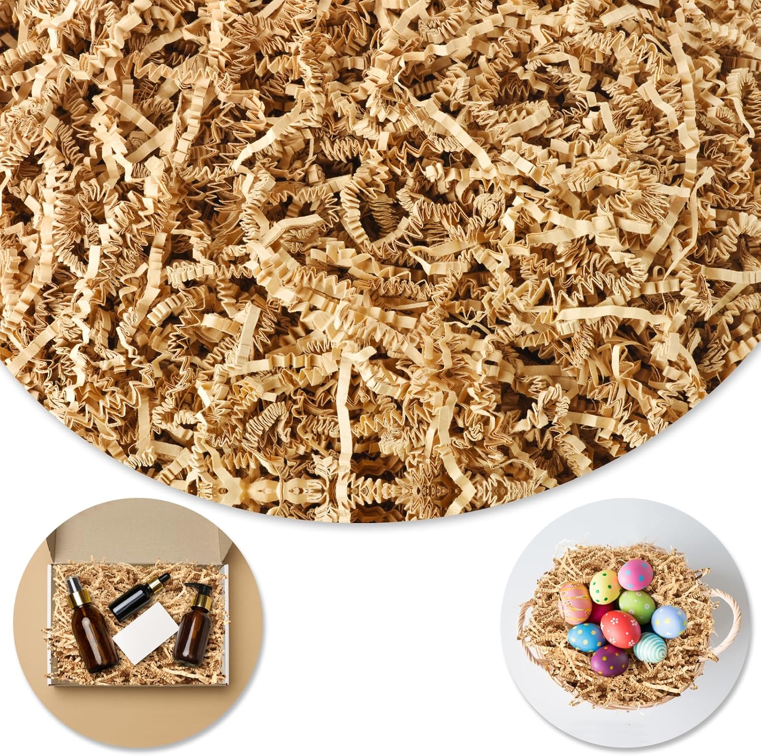Darfukei Crinkle Paper Shreds 8 Oz Gift Filler