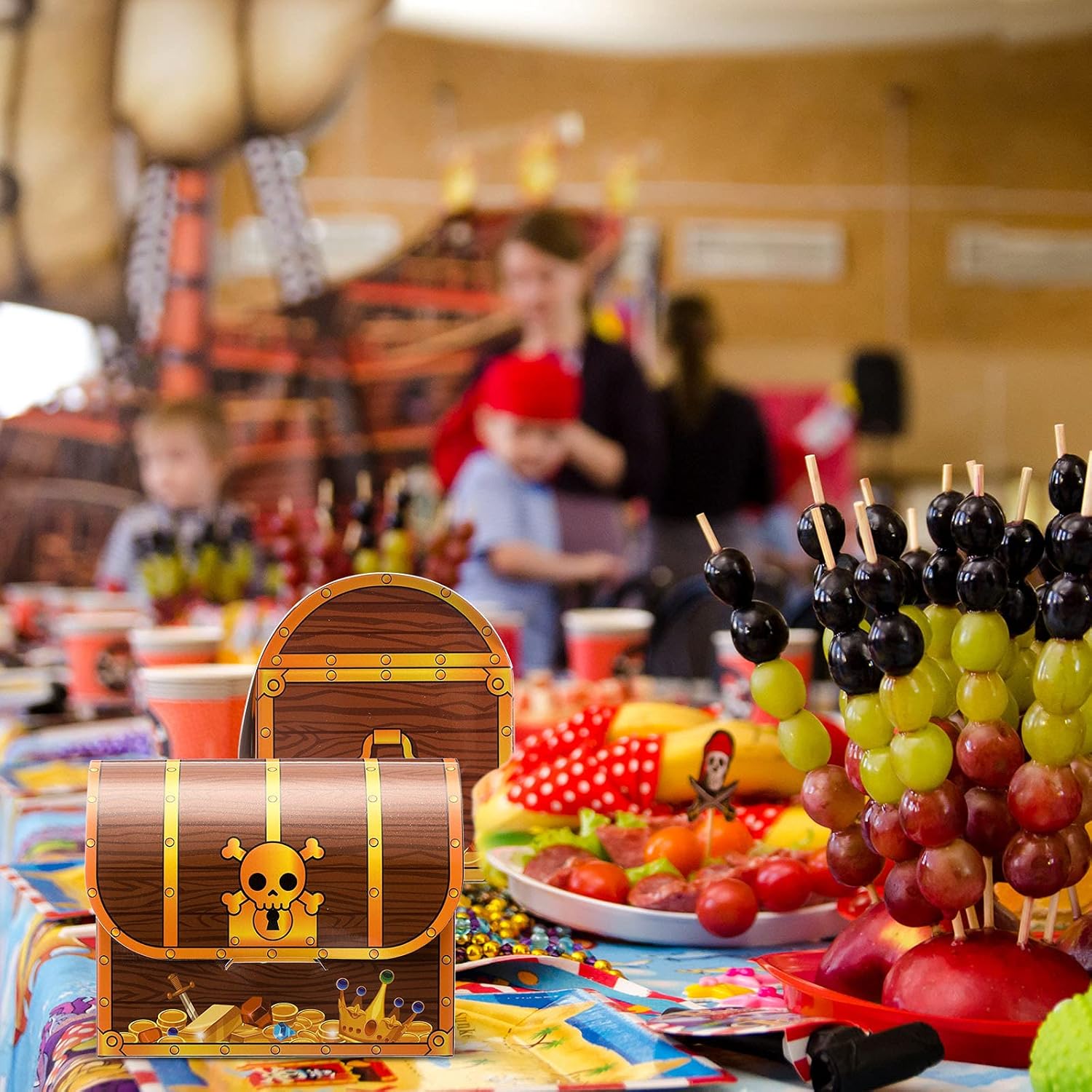 Chinco Pirate Treasure Chest Gift Boxes 24 Pcs