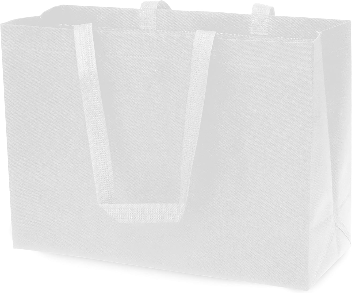 Zenpac White Gift Bags with Handles 12 Pack