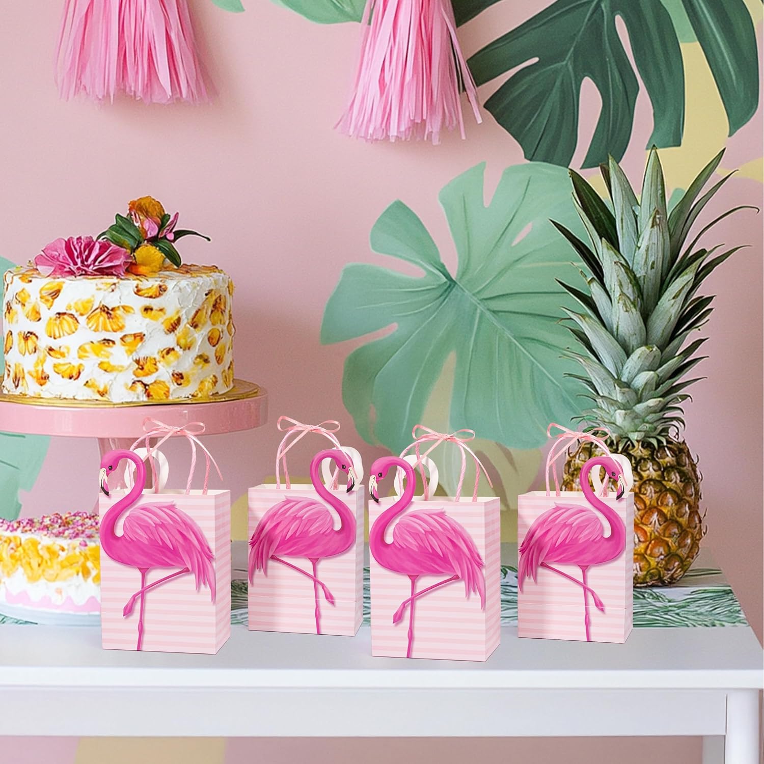 Cheerland Flamingo Gift Bag Pack of 8