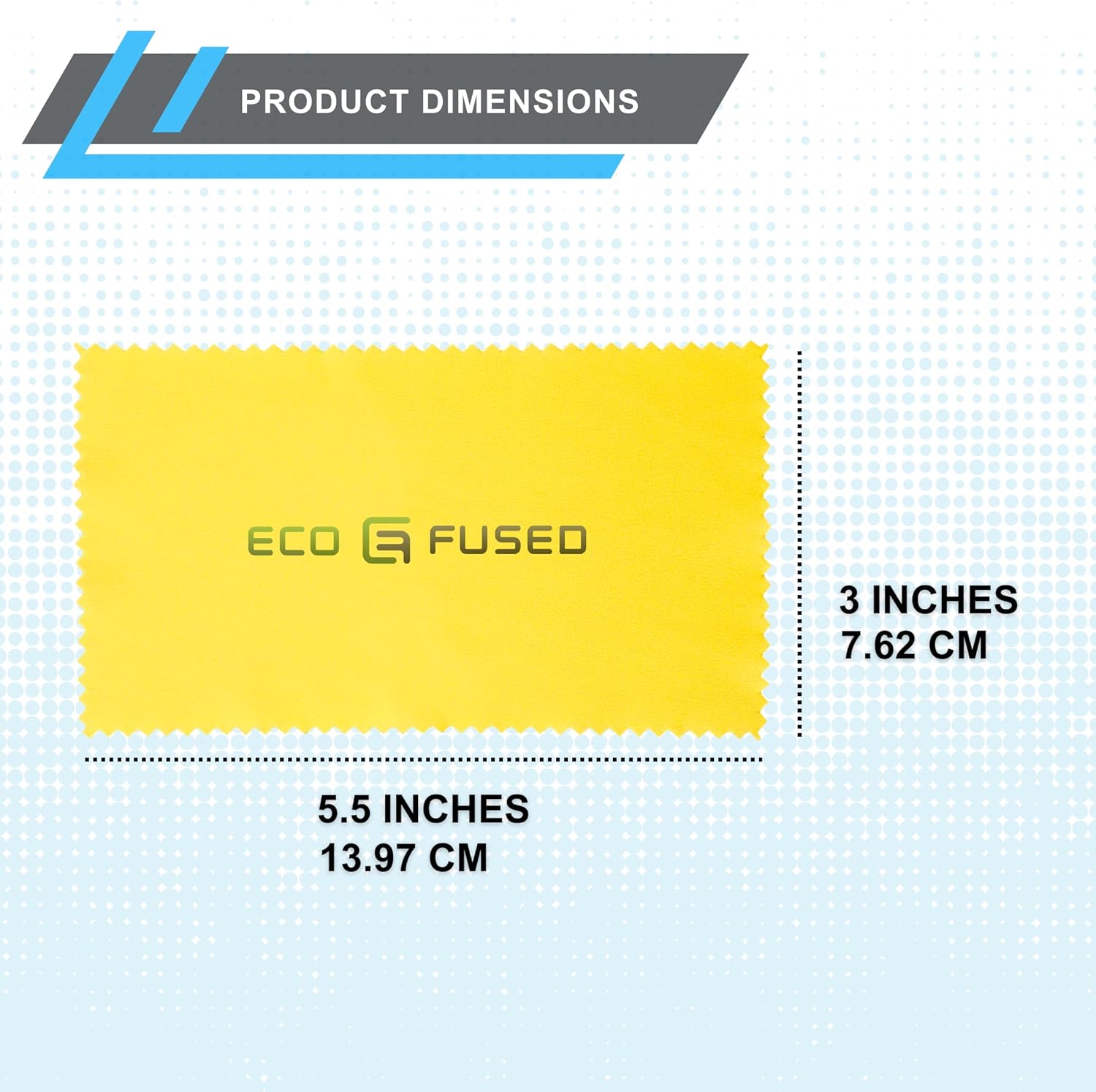 Microfiber Cleaning Cloth - 55x3 Inch Pack of 18