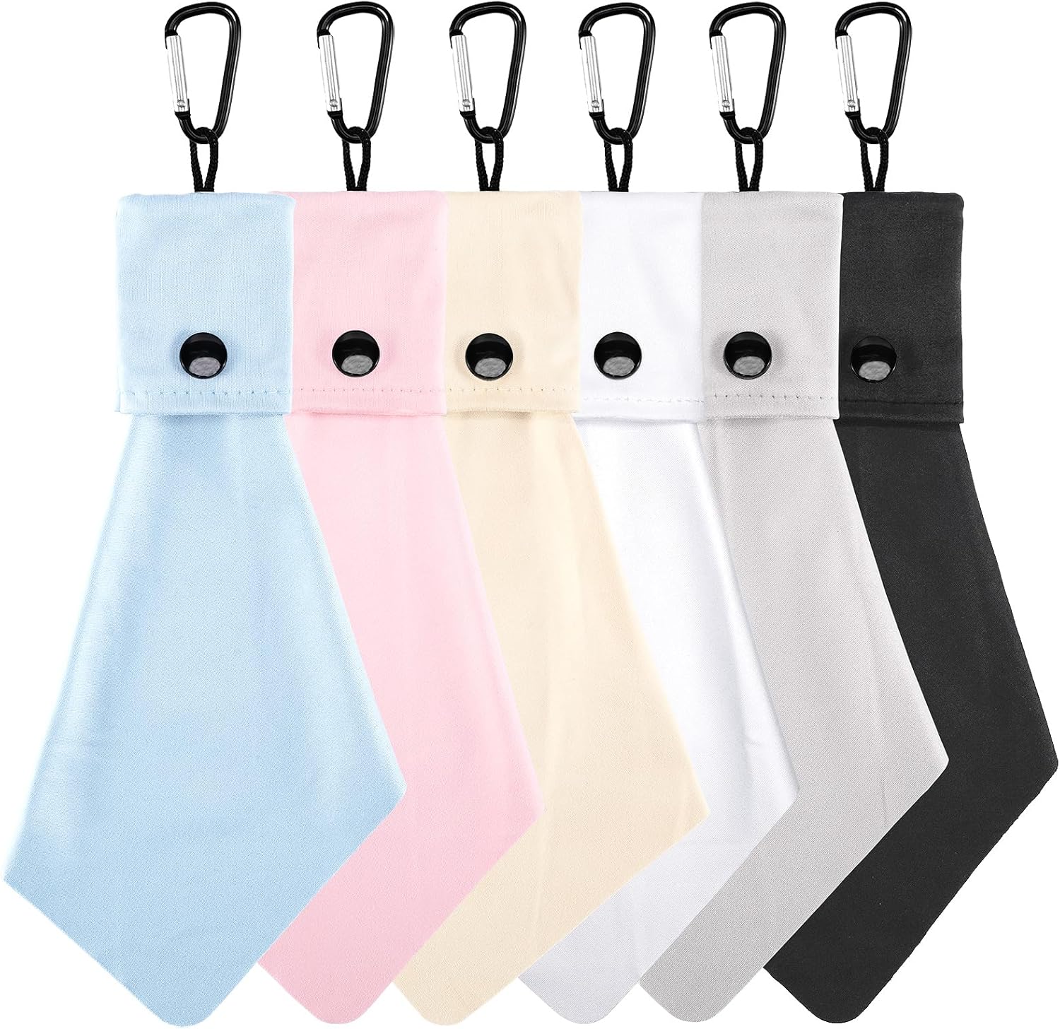 Vemiss 6 Pack Microfiber Cleaning Cloths for Glasses Lenses Screens Jewelry