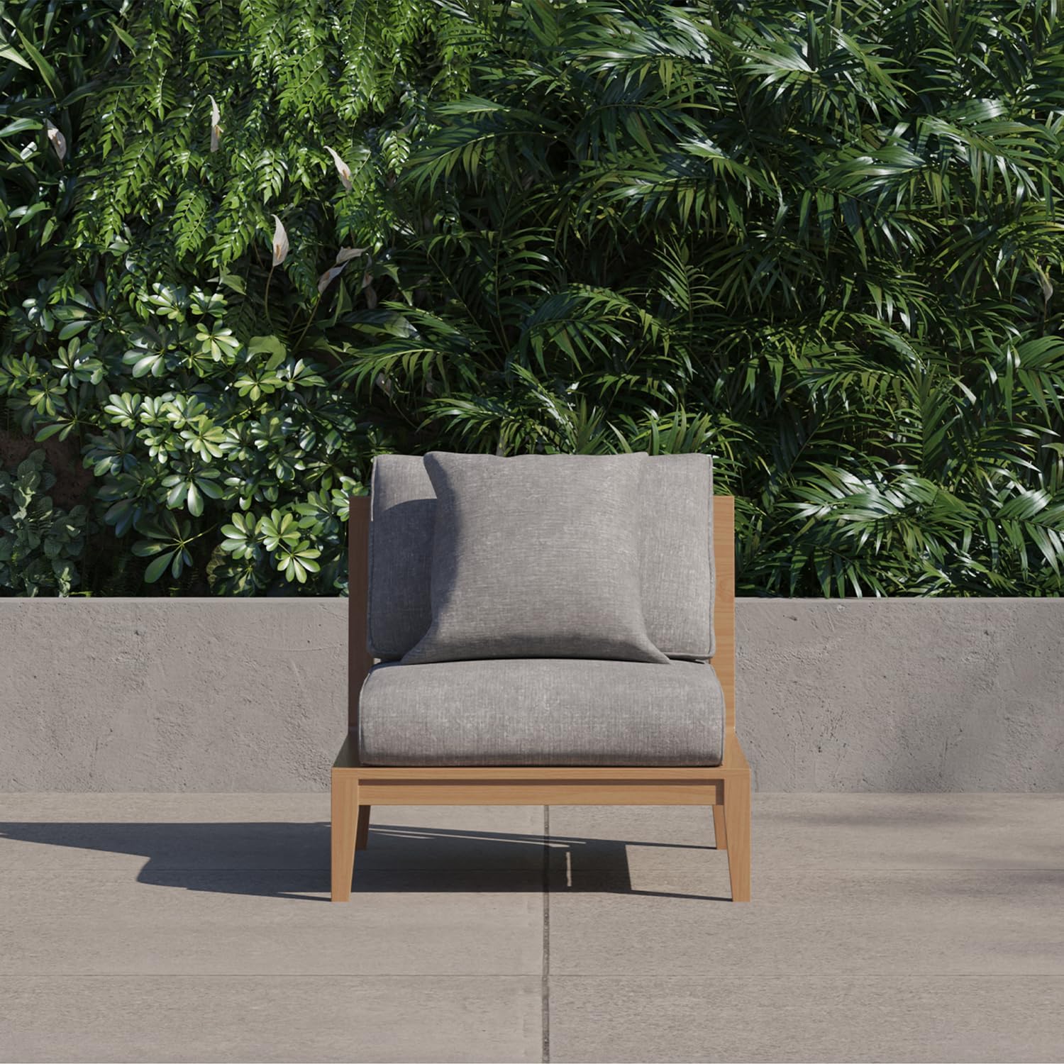 Outer Outdoor Throw Pillow with OuterWeave Fabric 1