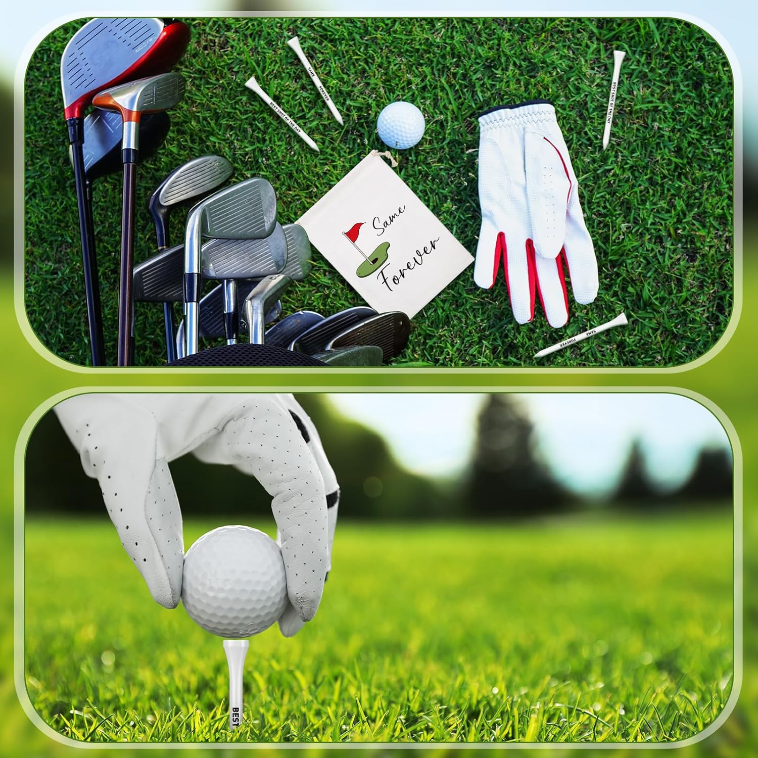 Realspring Golf Party Gift Bags 60 Piece Set