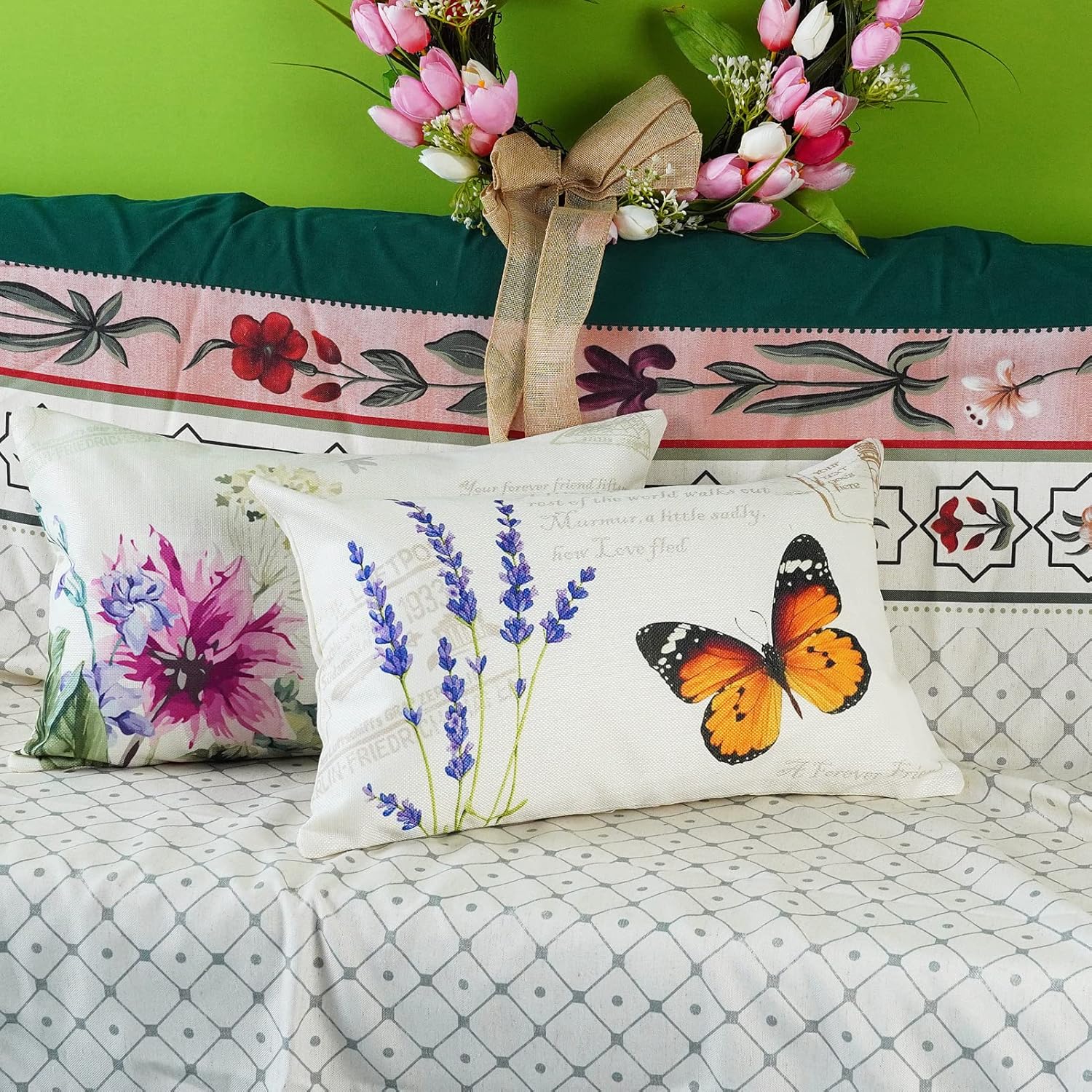 ONWAY 12x20 Decorative Pillow Covers Set of 4