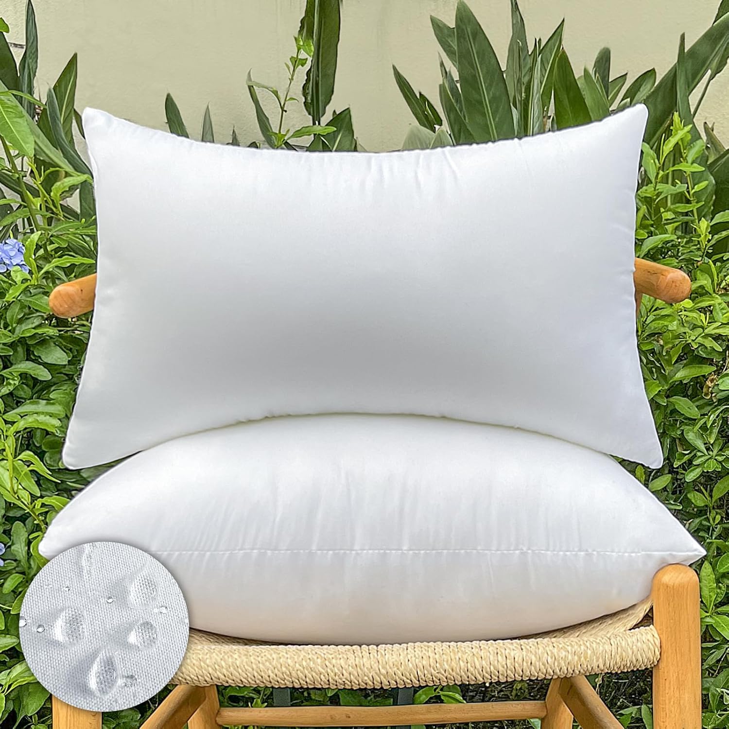 12x20 Inch Outdoor Pillow Inserts Pack of 2