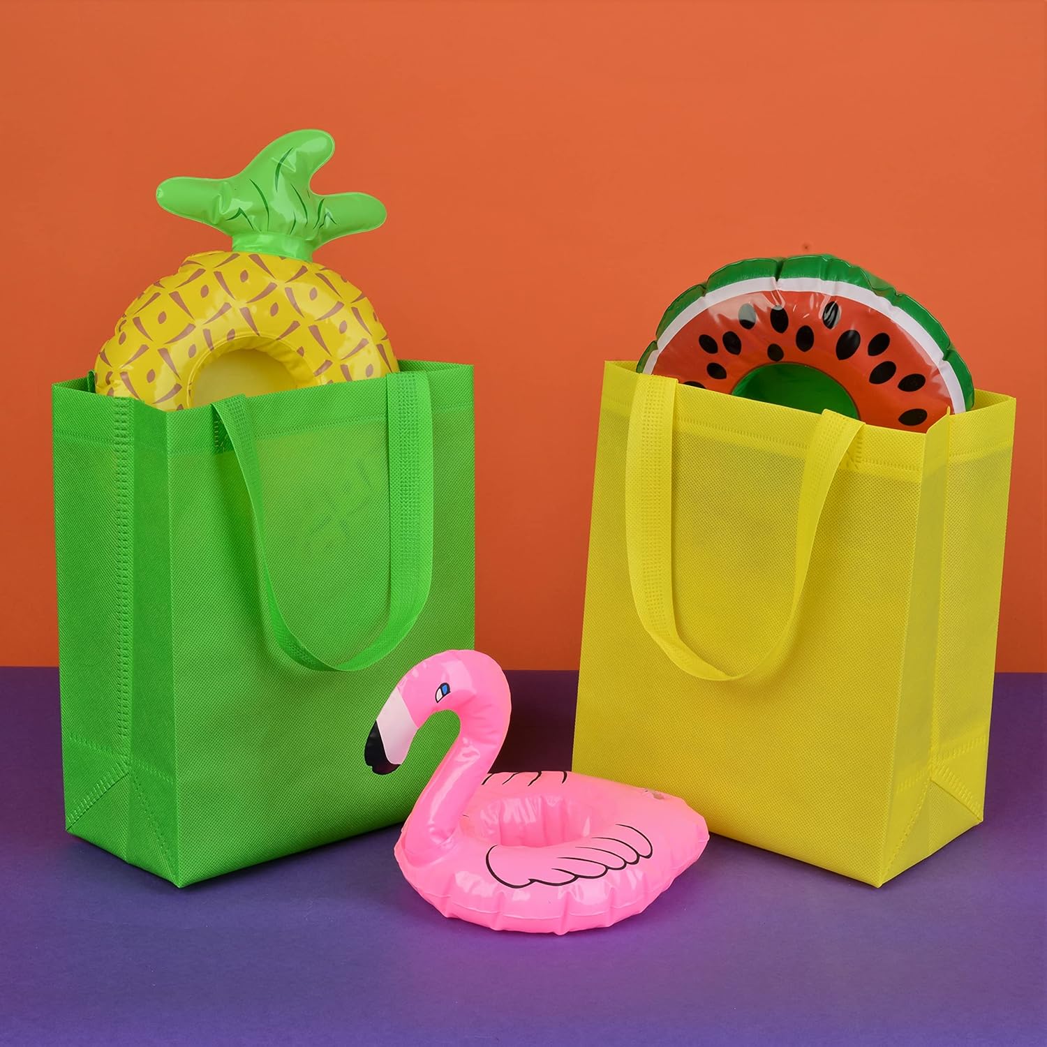 ZENPAC Small Reusable Gift Bags with Handles - 12 Pack