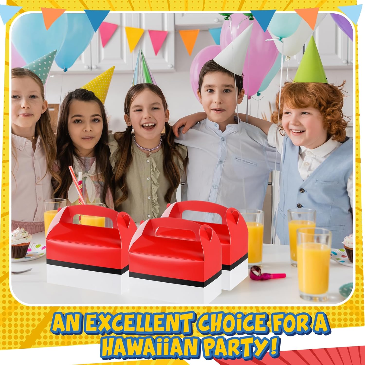 Marspark 24 Pack Cartoon Party Gift Boxes