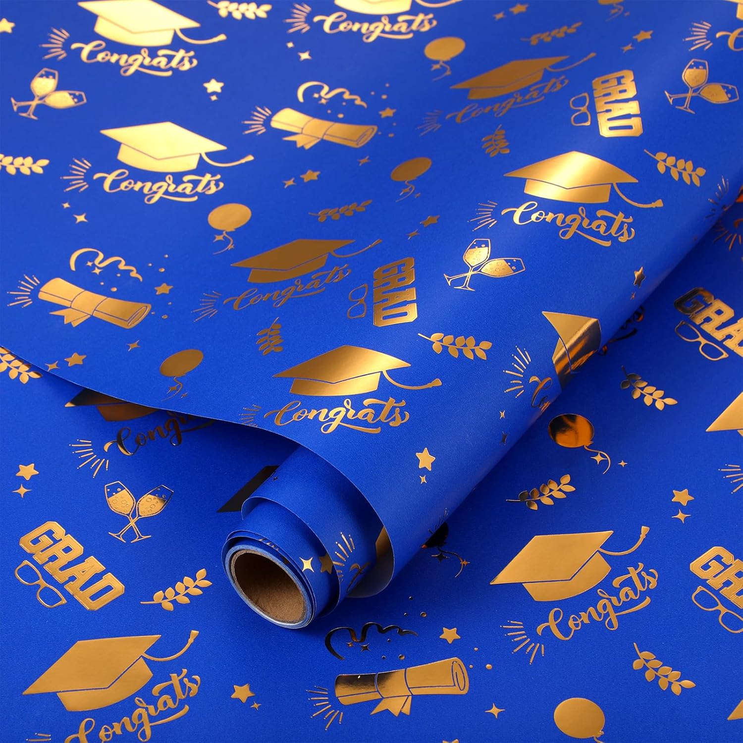 AmazingSpark 2025 Graduation Gift Wrap Paper Roll
