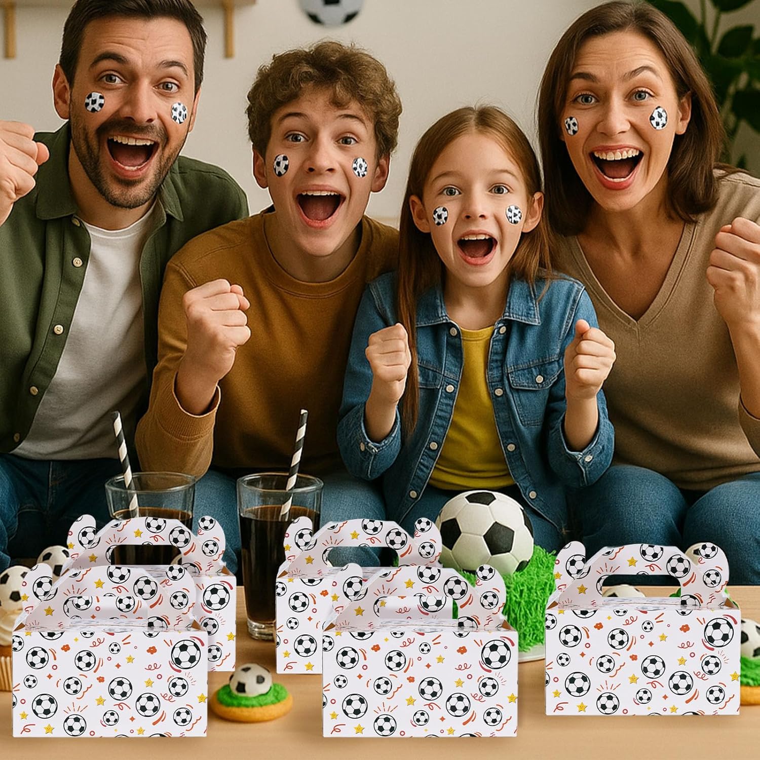 VGOODALL Soccer Goodie Bags 16PCS Set