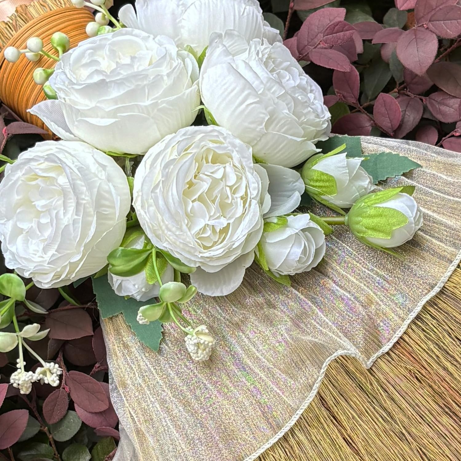 Wedding Broom DIY Kit with Ribbons and Pearls
