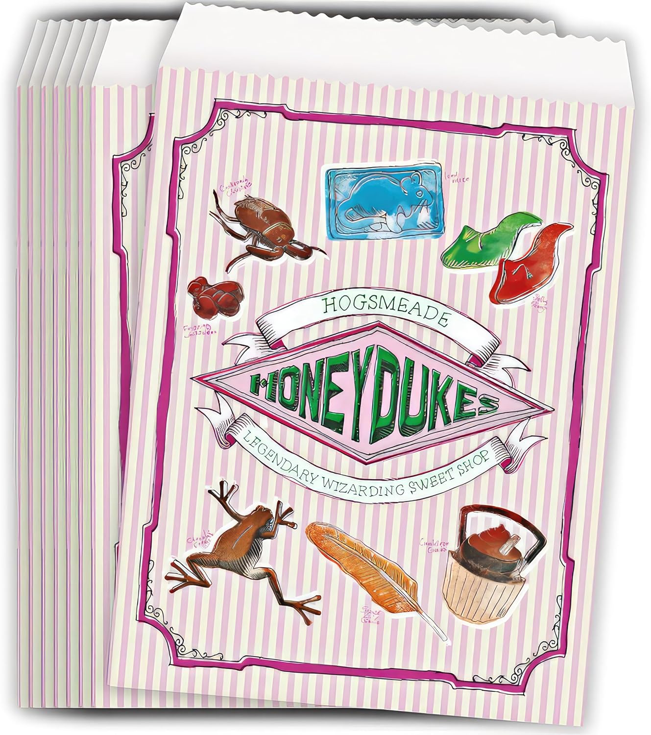 Unique Industries Harry Potter Paper Treat Bags - 86 x 65 8 Pcs