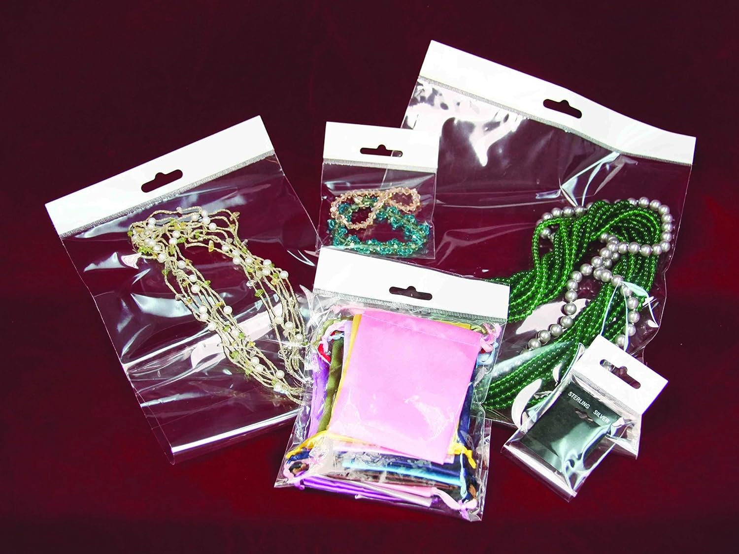 200 Clear Treat Bags with Adhesive Seal 4x6