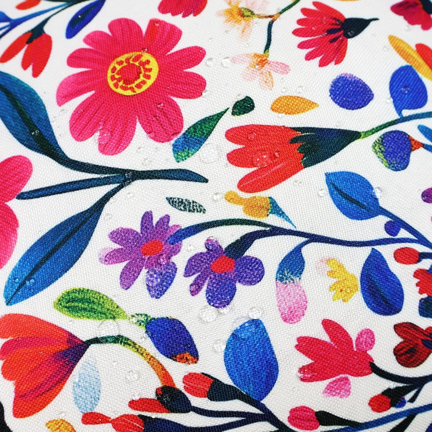 Floral Print Outdoor Pillow Covers Set of 2
